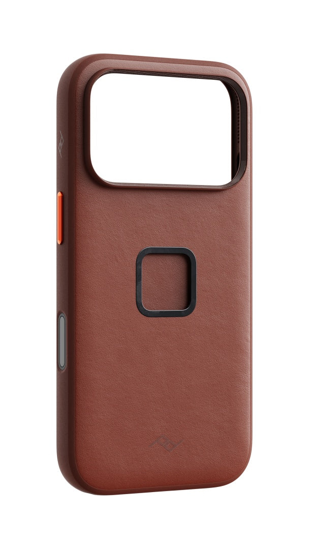 Kryt Peak Design Everyday Case Slimlink pro iPhone 18 Pro - Redwood Clarino