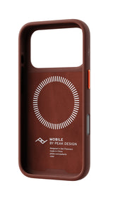 Kryt Peak Design Everyday Case Non-Slimlink pro iPhone 18 Pro - Redwood Clarino