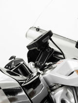 Držák na motorku Peak Design Motorcycle Mount Stem Mount s nabíjením - černý