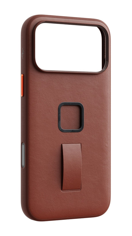 Kryt Peak Design Everyday Loop Case Slimlink pro iPhone 18 Pro Max - Redwood Clarino