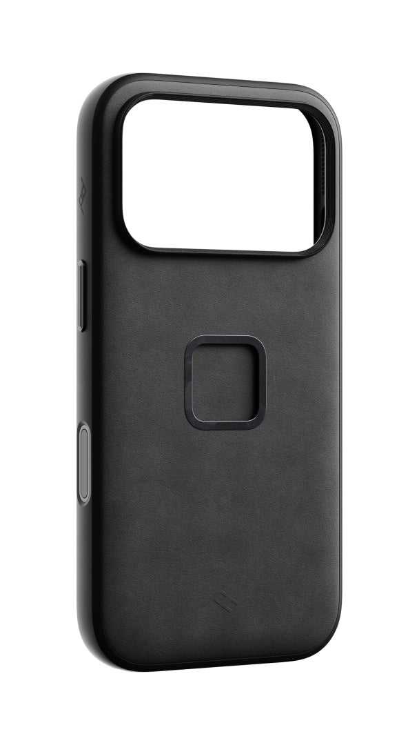 Kryt Peak Design Everyday Case Slimlink pro iPhone 18 Pro - černá kůže