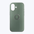 Pouzdro Peak Design Everyday Fabric Case pro iPhone 17 Standard - Sage