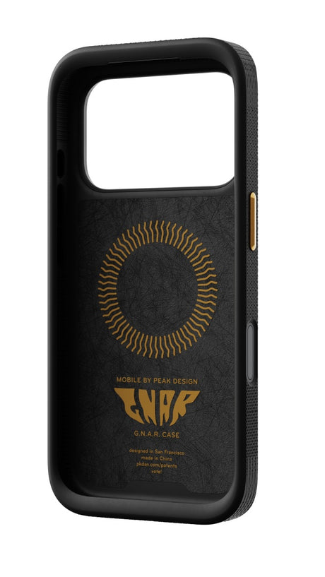 Kryt Peak Design GNAR Case pro iPhone 18 Pro - černá