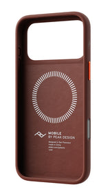 Kryt Peak Design Everyday Loop Case Slimlink pro iPhone 18 Pro Max - Redwood Clarino