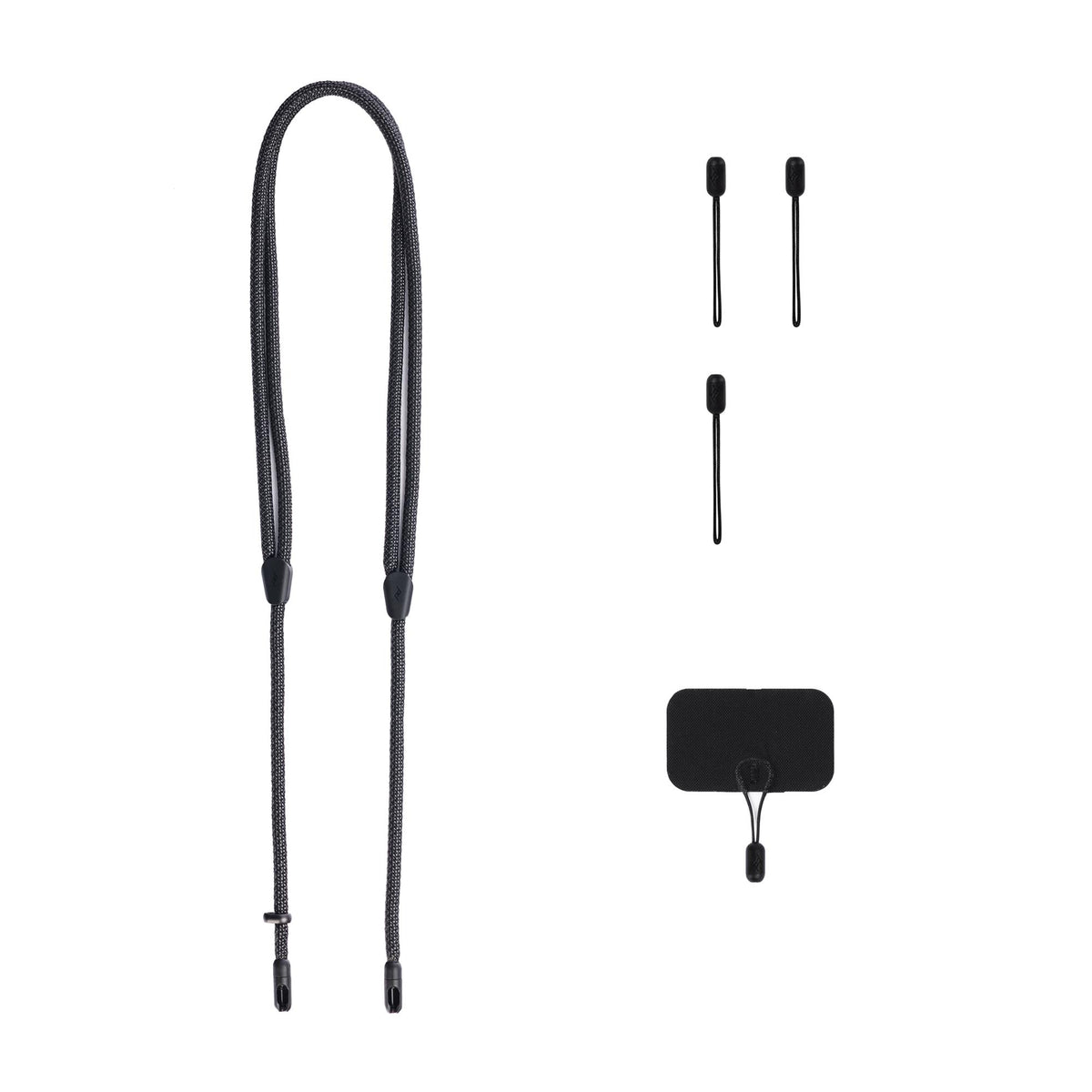 Popruh na telefon Peak Design Mobile - Crossbody Strap - černý