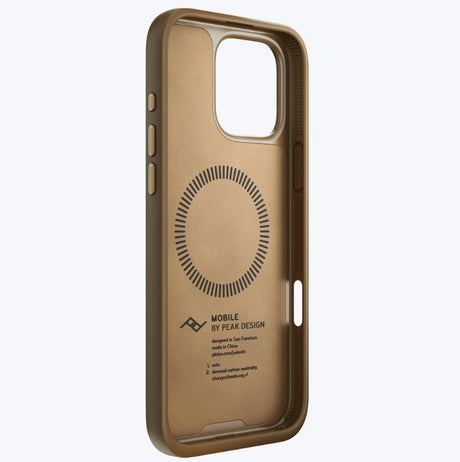 Pouzdro Peak Design Everyday Case pro iPhone 16 Pro Max - Tan