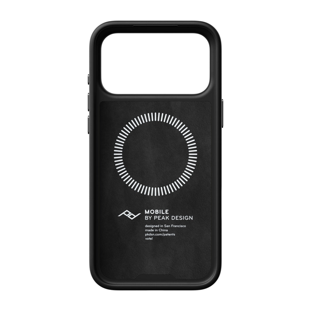 Kryt Peak Design Everyday Loop Case Slimlink pro iPhone 18 Pro Max - černá Clarino