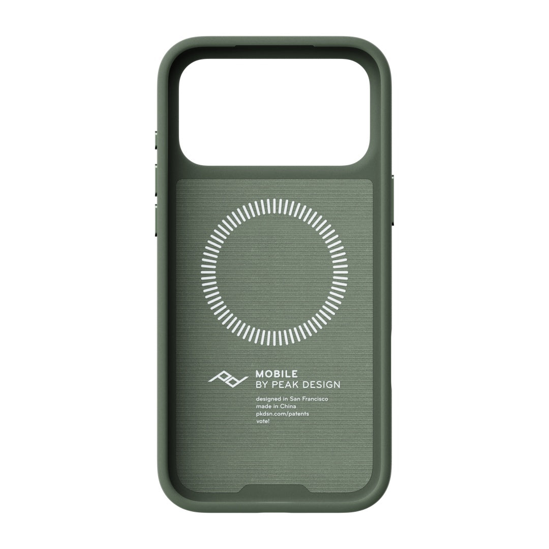 Kryt Peak Design Everyday Case Non-Slimlink pro iPhone 18 Pro Max - Sage