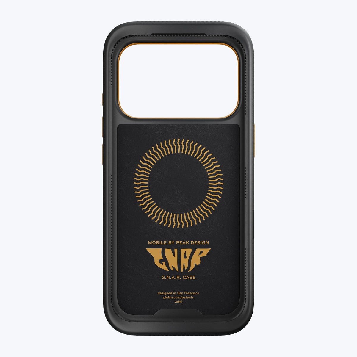 Pouzdro Peak Design GNAR Case pro iPhone 17 Pro - černé