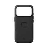 Kryt Peak Design Everyday Case Slimlink pro iPhone 18 Pro - černá kůže