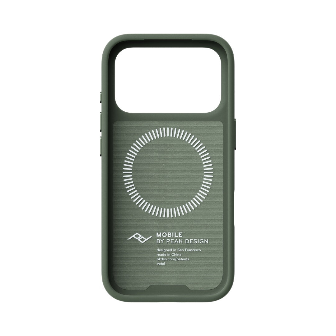 Kryt Peak Design Everyday Case Slimlink pro iPhone 18 Pro - Sage