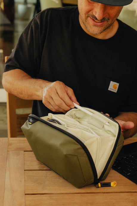 Organizér na elektroniku Peak Design Tech Pouch Kelp