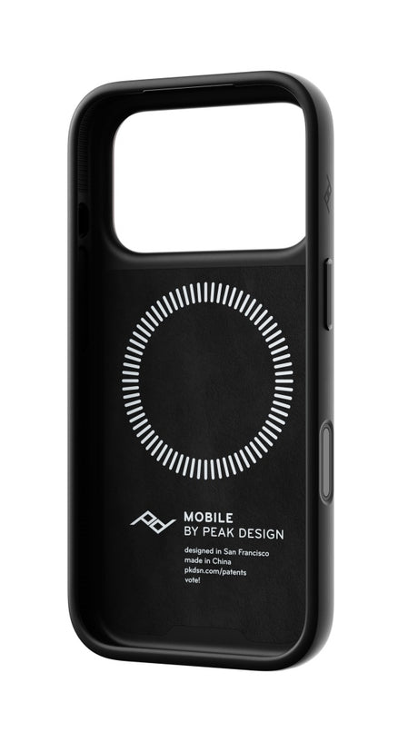 Kryt Peak Design Everyday Loop Case Slimlink pro iPhone 18 Pro - černá Clarino