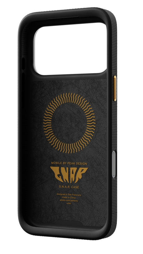 Kryt Peak Design GNAR Case pro iPhone 18 Pro Max - černá