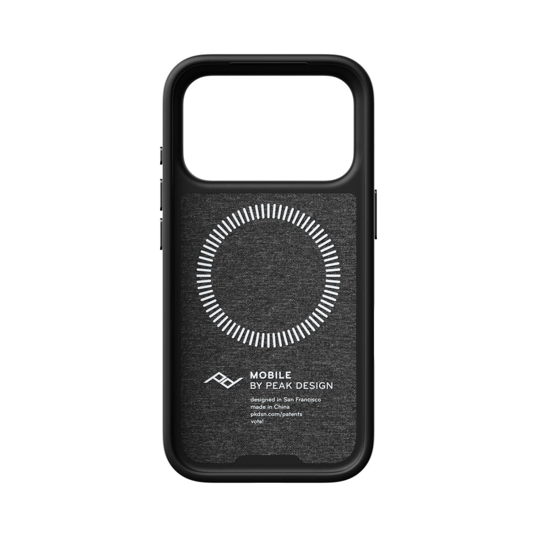 Kryt Peak Design Everyday Case Non-Slimlink pro iPhone 18 Pro - Charcoal