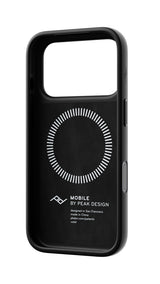 Kryt Peak Design Everyday Case Slimlink pro iPhone 18 Pro - černá kůže