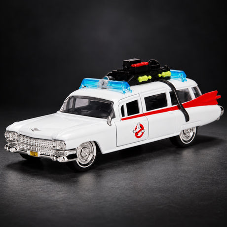Model Jada Toys Cadillac Ghostbusters ECTO-1 v měřítku 1:32 – ilustrační foto (AI)