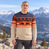 Zimní svetr KTM Red Bull Racing – Christmas Edition – ilustrační foto (AI)