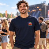 Tričko KTM Red Bull Racing Casual s logem – tmavě modré – ilustrační foto (AI)
