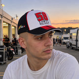 Marco Simoncelli 58 Fan Cap – ilustrační foto (AI)