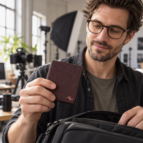 Peněženka Peak Design Everyday Billfold Wallet – Eclipse – ilustrační foto (AI)