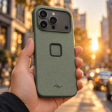 Pouzdro Peak Design Everyday Case Slimlink iPhone 18 Pro Max – Sage – ilustrační foto (AI)