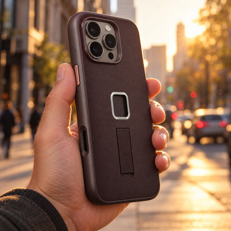 Pouzdro Peak Design Everyday Loop Case iPhone 16 Pro Max – Eclipse – ilustrační foto (AI)