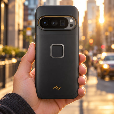 Pouzdro Peak Design GNAR Case Pixel 10 Pro XL – černé – ilustrační foto (AI)