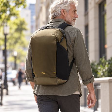 Batoh Peak Design Outdoor Backpack 18L Zip – Kelp – ilustrační foto (AI)