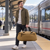 Cestovní taška Peak Design Travel Duffel 50L – Coyote – ilustrační foto (AI)