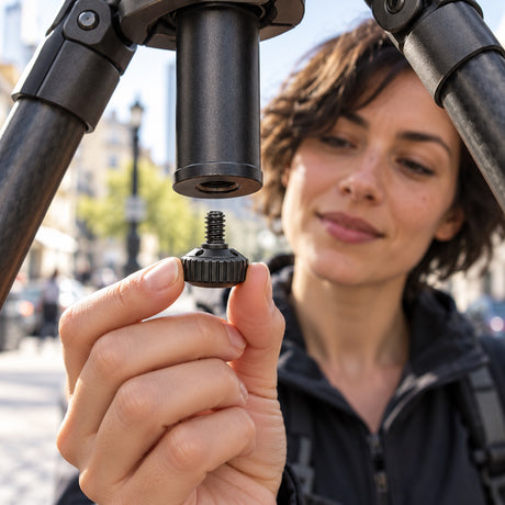 Knoflík středového sloupku Peak Design Center Column Knob – ilustrační foto (AI)