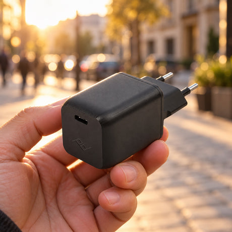 Síťový napájecí adaptér Peak Design Wall Power Adapter – ilustrační foto (AI)