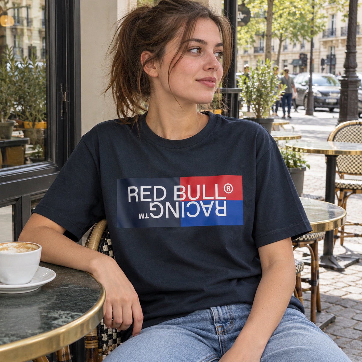 Pepe Jeans – Red Bull Racing T-Shirt – Navy – ilustrační foto 2 (AI)