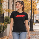 Dámské tričko Formula 1 Casual – černé – Puma – ilustrační foto (AI)