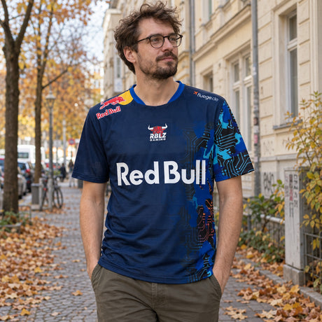 Red Bull Leipzig RBLZ Gaming 23/24 Jersey – Blue – ilustrační foto (AI)