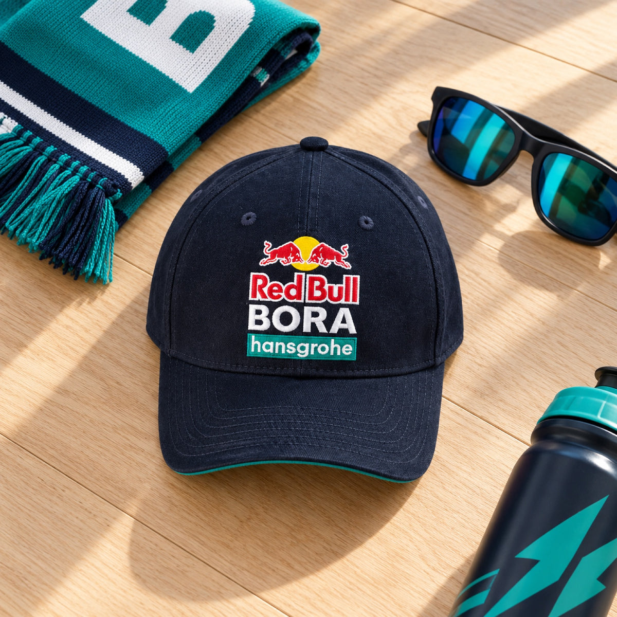 Dětská týmová kšiltovka Red Bull Bora Hansgrohe – ilustrační foto (AI)