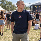 Red Bull Bora Hansgrohe Fan T-Shirt with Logo – Navy Blue – ilustrační foto (AI)