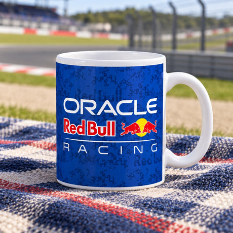 Keramický hrnek Oracle Red Bull Racing LOGO – ilustrační foto (AI)