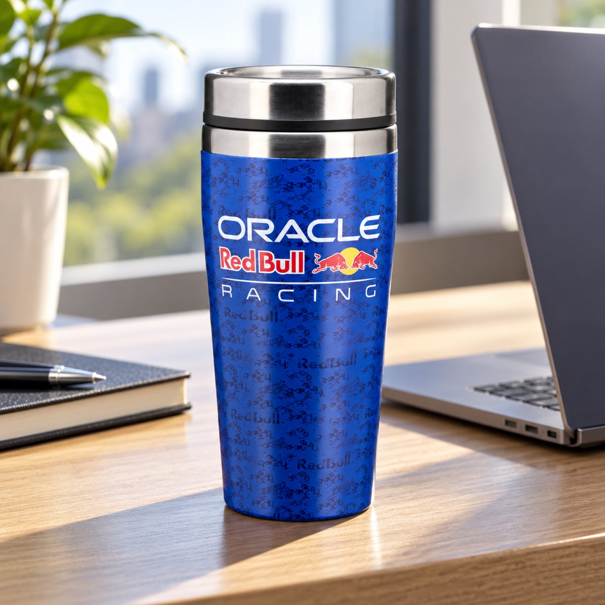 Termohrnek Oracle Red Bull Racing LOGO – ilustrační foto (AI)