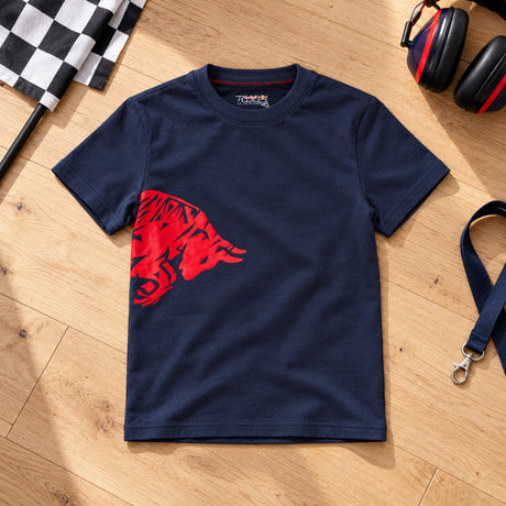 Dětské tričko Red Bull Ring Adrenaline – modré – 128 cm – ilustrační foto (AI)