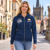 Mikina s kapucí pro fanoušky Repsol Honda MotoGP s motivem 30 let – ilustrační foto (AI)