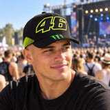Kšiltovka VR46 Valentino Rossi – černá #46 – ilustrační foto (AI)