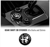 Samolepka Alfa Romeo Gear shift 51 mm