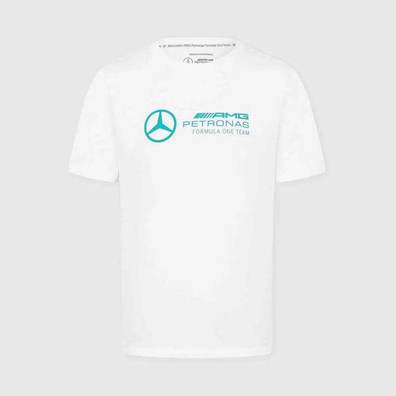 Mercedes AMG Petronas F1 volnočasové triko AMG bílé