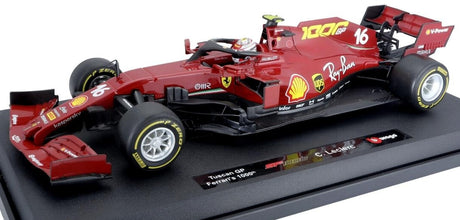 Model Scuderia Ferrari Bburago #16 Leclerc, GP Toskánska 1000TH 2020