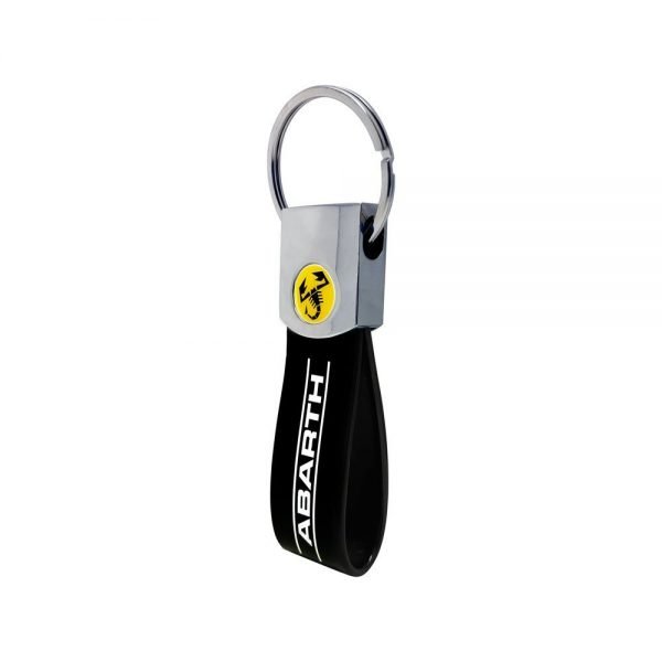 Abarth klíčenka BAND černá s logem štíra
