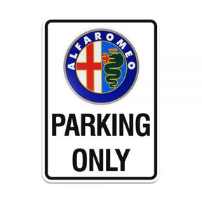 Cedule Alfa Romeo PARKING ONLY Heritage