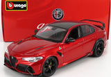 Model Bburago Alfa Romeo Giulia GTAm červená