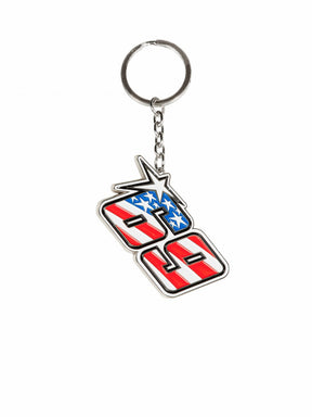 Kovová klíčenka Nicky Hayden 69