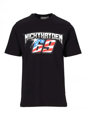 Nicky Hayden triko s logem 69 černé